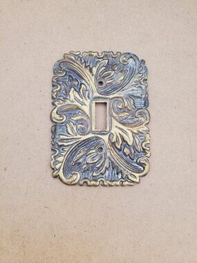 Light Switch Cover , Switch Plate, Outlet Covers, copper , Antique Brass, Plug,